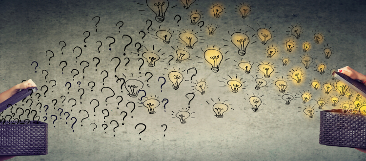 Ideas need questions