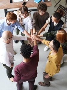 Team all in it together